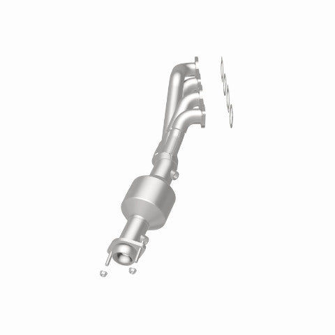 MagnaFlow direct-fit catalytic converter for 2004-2005 BMW driver side stainless steel CARB compliant OBDII 49789