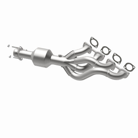 MagnaFlow direct-fit catalytic converter for 2004-2005 BMW passenger side stainless steel CARB compliant OBDII 49790