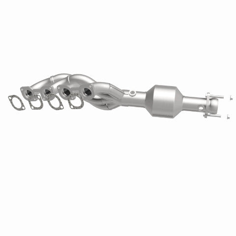MagnaFlow direct-fit catalytic converter for 2004-2005 BMW passenger side stainless steel CARB compliant OBDII 49790