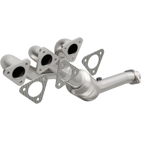 MagnaFlow direct-fit catalytic converter for 2001-2006 BMW M3 stainless steel CARB compliant OBDII 49795