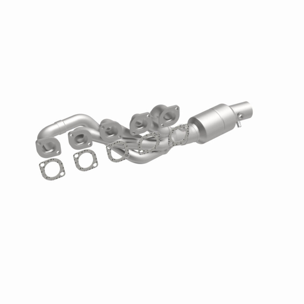 MagnaFlow direct-fit catalytic converter for 2006-2010 BMW M5 driver side stainless steel CARB compliant 49803