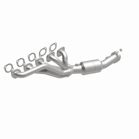 MagnaFlow direct-fit catalytic converter for 2006-2010 BMW M5 5.0L passenger side stainless steel CARB compliant OBDII 49804