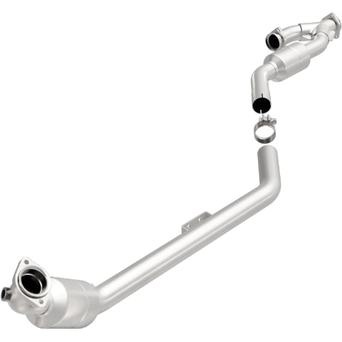 MagnaFlow direct-fit catalytic converter for 2001-2005 Mercedes-Benz driver side stainless steel CARB compliant 49805