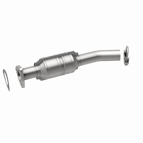 MagnaFlow direct-fit catalytic converter fits 2004-2005 Suzuki Forenza and 2005 Suzuki Reno, this and 2004-2005 Suzuki Forenza 2.0L stainless steel CARB compliant OBDII 49812