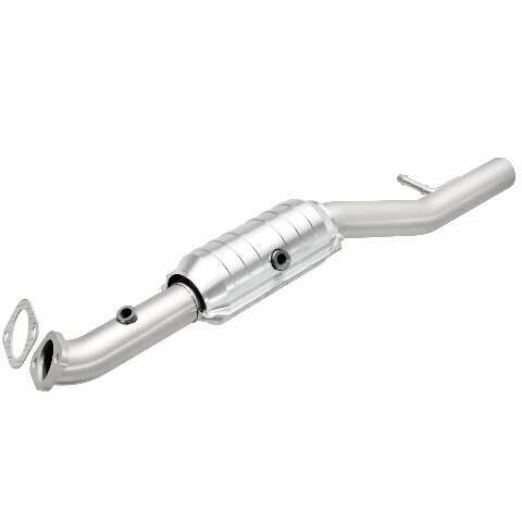 MagnaFlow direct-fit catalytic converter fits 2008-2009 Lancer 2.0 2 inch inlet/outlet stainless steel CARB compliant OBDII 49843