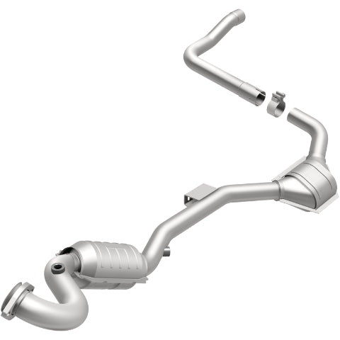 MagnaFlow direct-fit catalytic converter for 1999-2001 Mercedes-Benz driver side stainless steel CARB compliant OBDII 49867