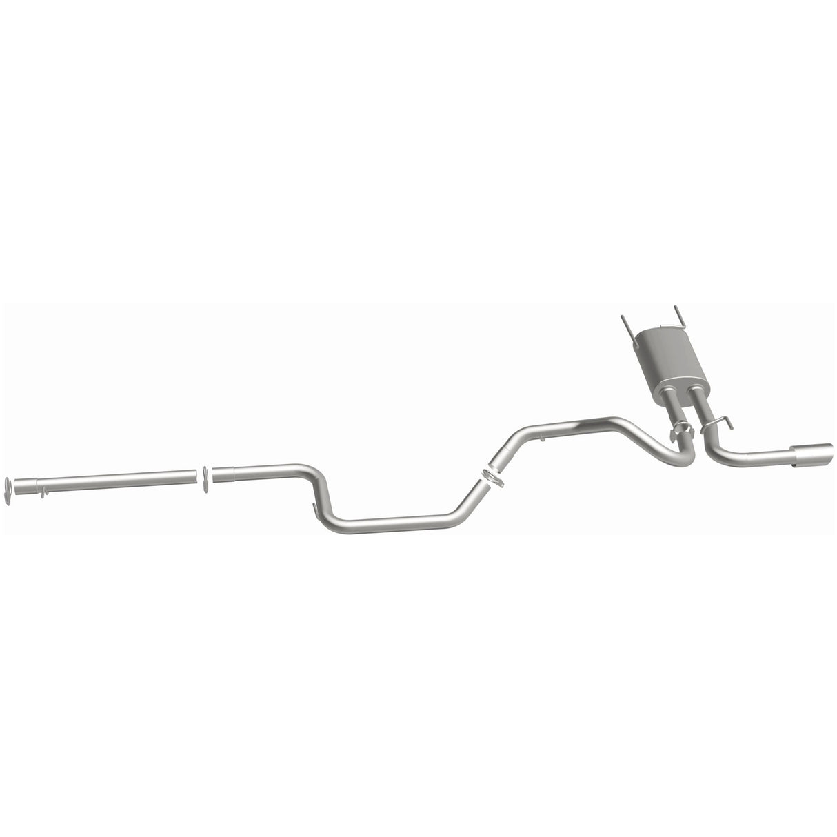 2010-2013 Mazda 3 Direct-Fit Replacement Exhaust System 106-0430 aluminized steel
