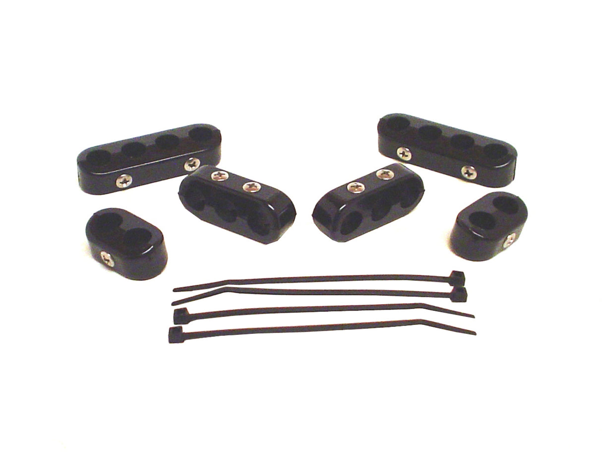 Spark Plug Wire Holder 7/8mm 6 Black 42700