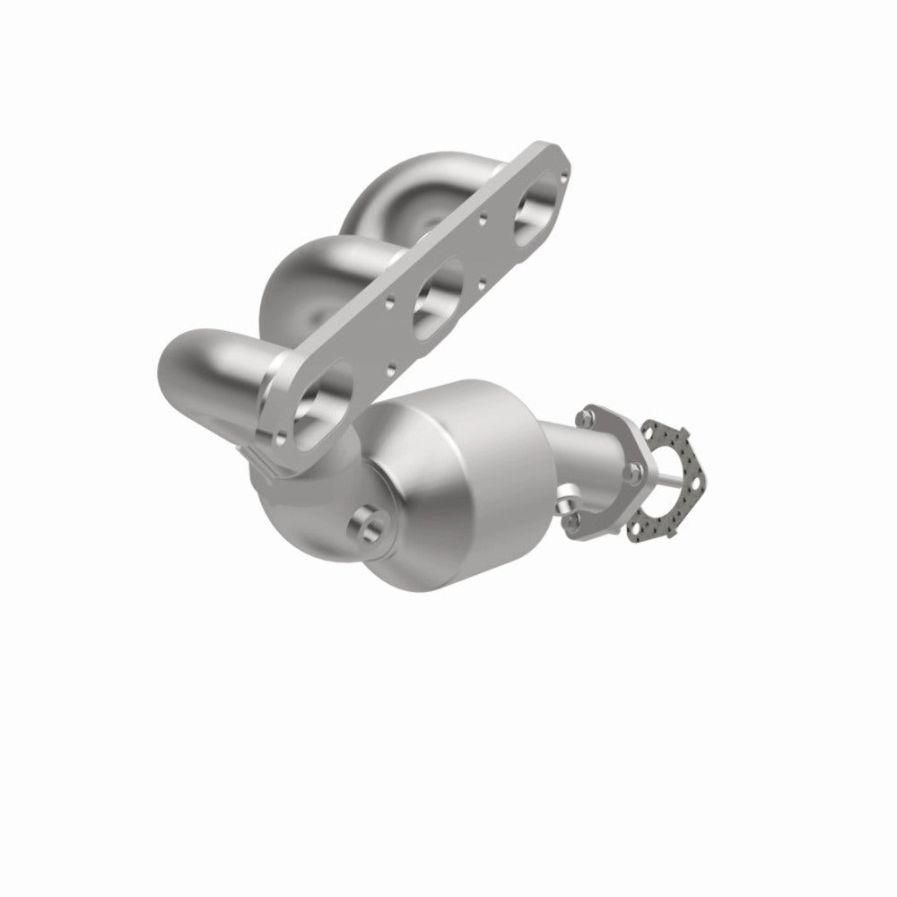 MagnaFlow direct-fit catalytic converter fits 2006-2009 Porsche Cayman driver side driver side stainless steel CARB compliant 49930
