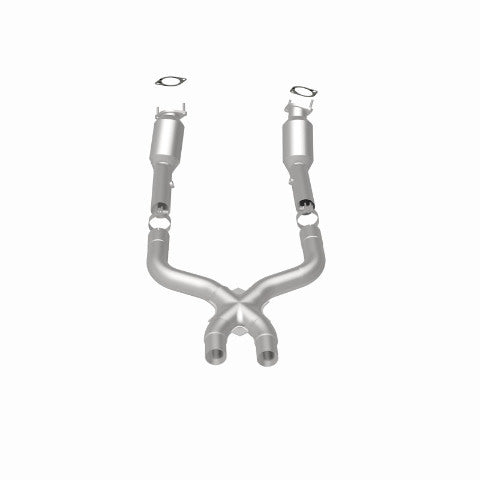 MagnaFlow direct-fit catalytic converter for 2011-2014 Ford Mustang 5.0L stainless steel CARB compliant 49976