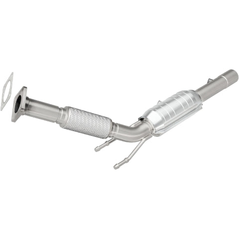 MagnaFlow direct-fit catalytic converter for 2006-2008 VW 2.5L stainless steel CARB compliant 49990