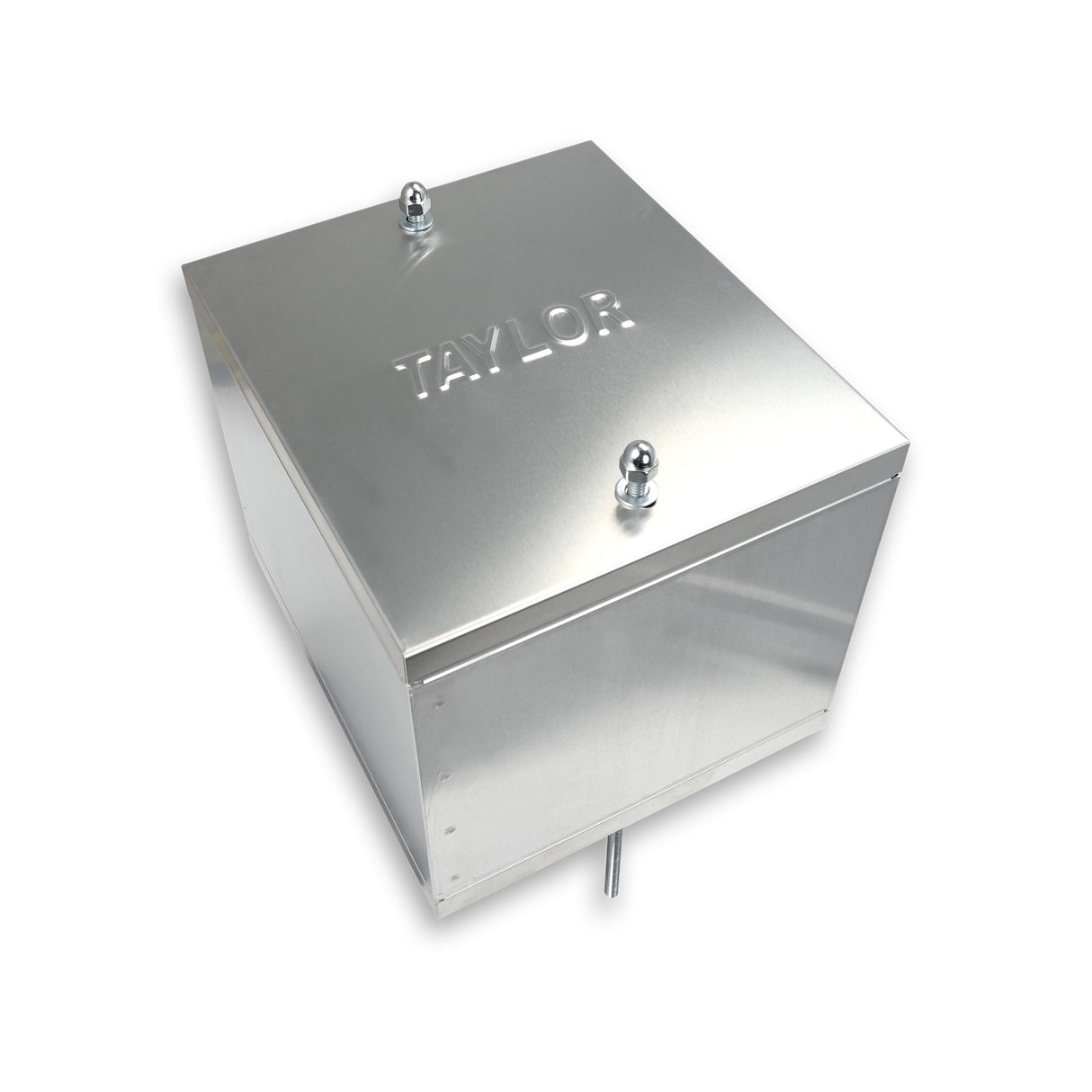 Battery Box 9.5 IN 8.5 IN .040 IN Aluminum Natural Silver 48300