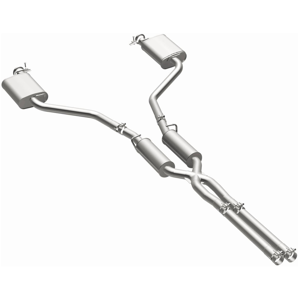 Fits 2009-2014 Dodge Challenger 5.7L Direct-Fit Replacement Exhaust System aluminized steel