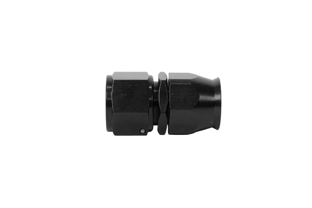 Aeromotive PTFE hose end fitting straight black anodized anodized 15359