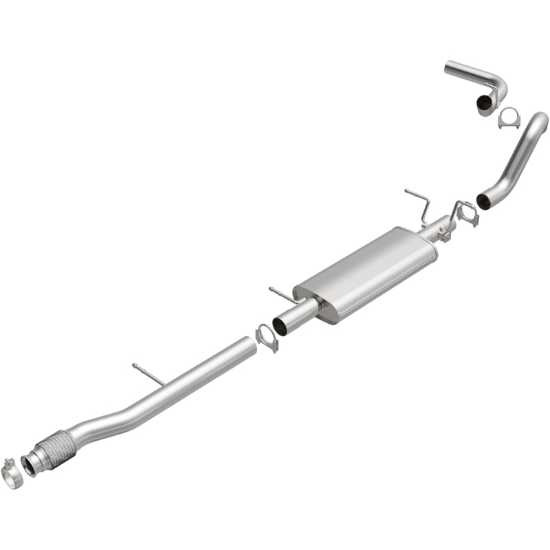 Fits 2014-2018 Chevrolet Silverado 1500 Direct-Fit Replacement Exhaust 106-0747