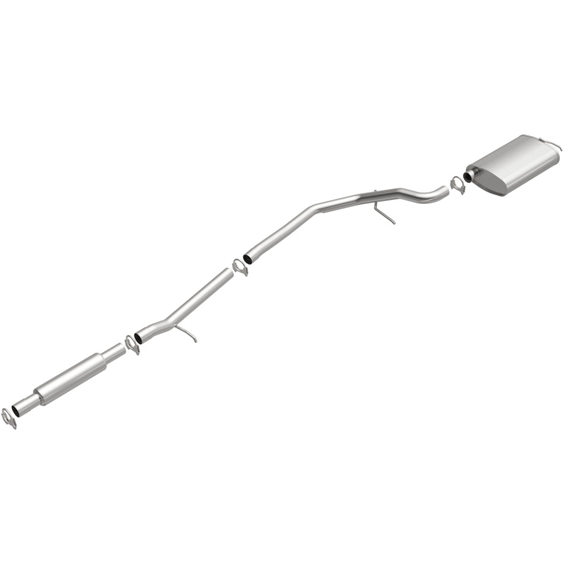 Fits 2005-2007 Mercury Montego Direct-Fit Replacement Exhaust System 106-0330 steel