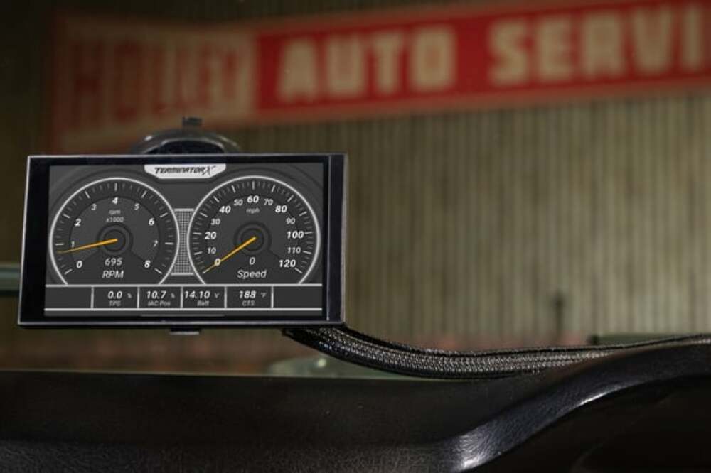 Holley EFI 5 Digital Dash High-Resolution Display - Gps Speedometer-553-200