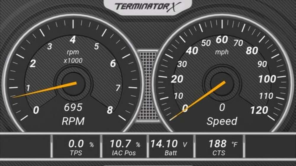 Holley EFI 5 Digital Dash High-Resolution Display - Gps Speedometer-553-200