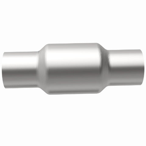 MagnaFlow universal catalytic converter 2.25 inch inlet/outlet stainless steel Federal EPA compliant OBDII 50005