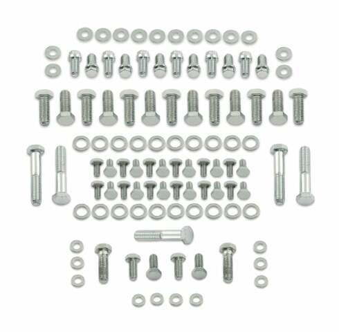 Mr. Gasket deluxe engine bolt kit chrome Chevy 5001