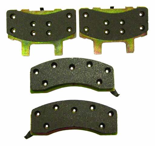 Jeep Semi-Metallic Gray Brake Pad Set - 5003163AA