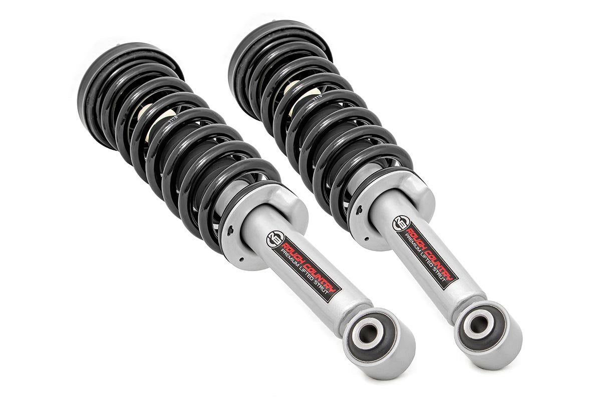 Fits Ford F-150 4WD (2009-2013) Loaded Strut Pair; 3 Inch; 501070