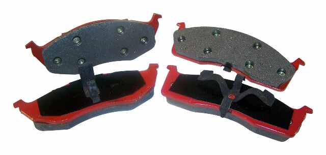 Jeep Semi-Metallic Red Brake Pad Set - 5011743TI