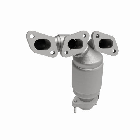 MagnaFlow direct-fit catalytic converter fits 1995-2000 Ford Contour, 1999-2000 Mercury Cougar, and more, this and 1999-2000 Mercury Cougar stainless steel Federal EPA compliant OB