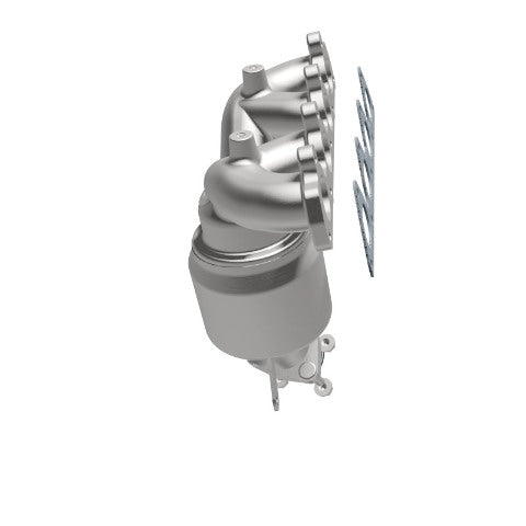 MagnaFlow direct-fit catalytic converter for 1996-2000 Honda Civic stainless steel Federal EPA compliant OBDII 50602