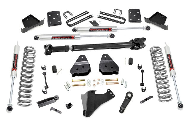 Fits Ford F-250/F-350 SD 4WD (2017-2022) 4.5" Lift Kit; FR D/S; M1; 50641
