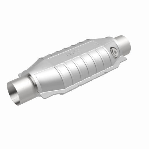 MagnaFlow universal catalytic converter 2 inch inlet/outlet stainless steel Federal EPA compliant OBDII 51034