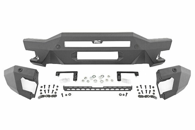 Fits Ford Bronco 4WD (2021-2024) Front Bumper; Modular; Full Wings; DRL; 51074