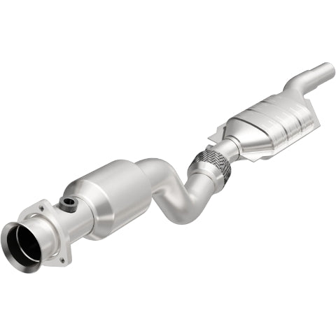 MagnaFlow direct-fit catalytic converter for 2004-2005 Audi 4.2L driver side stainless steel CARB compliant OBDII 51095