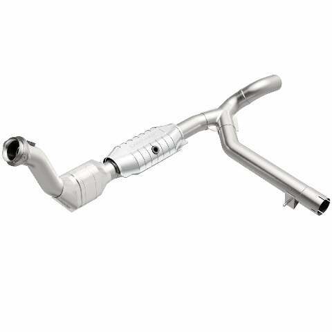 MagnaFlow direct-fit catalytic converter for 1999-2000 Ford 4.6L stainless steel CARB compliant OBDII 51116