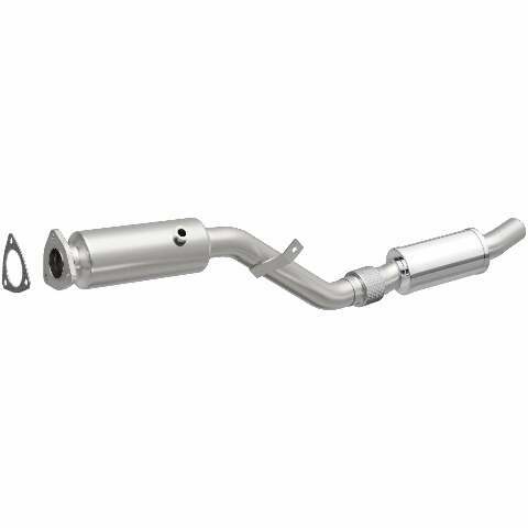 MagnaFlow direct-fit catalytic converter for 2005-2009 Audi A4 3.2L passenger side stainless steel CARB compliant 51119