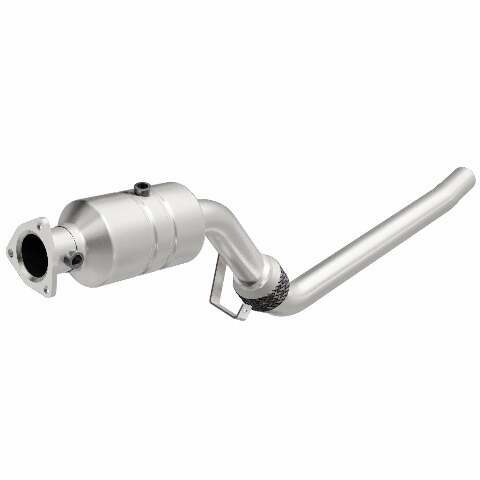 MagnaFlow direct-fit catalytic converter for 2002-2005 Audi A4 passenger side stainless steel CARB compliant OBDII 51124