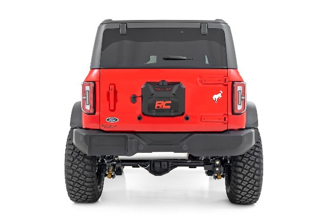 Fits Ford Bronco 4WD (2021-2024) Spare Tire Carrier Delete Kit; 51125