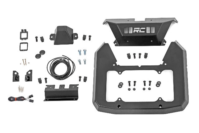 Fits Ford Bronco 4WD (2021-2024) Spare Tire Carrier Delete Kit; 51125
