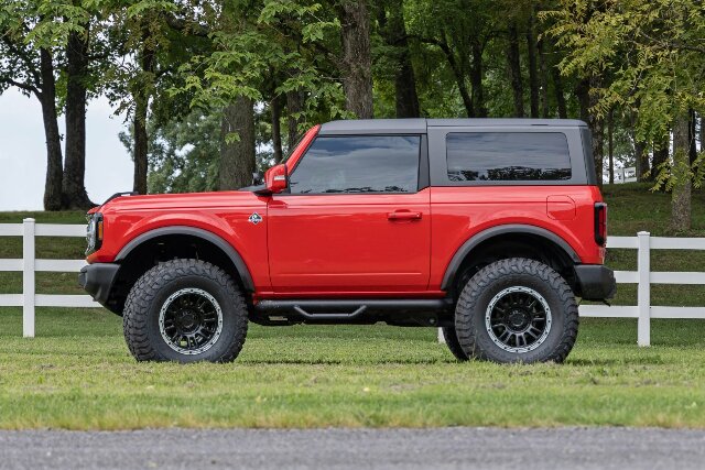 Fits Ford Bronco 4WD (2021-2024) Spare Tire Carrier Delete Kit; 51125