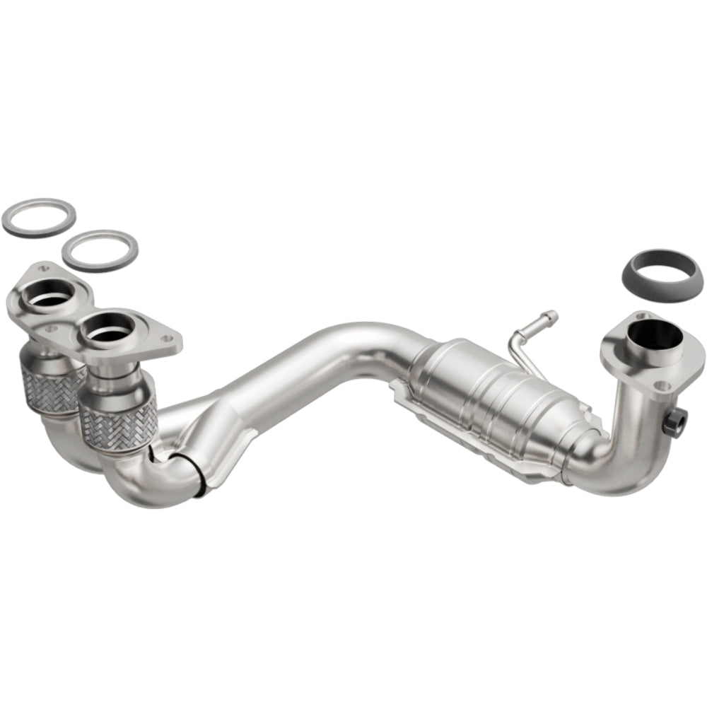 MagnaFlow direct-fit catalytic converter fits 2000-2005 Toy MR2 1.8 Rear 1.8 inch inlet/outlet stainless steel CARB compliant OBDII 51140