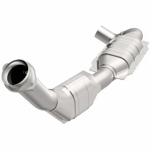 MagnaFlow direct-fit catalytic converter fits 01 Ford Trucks 4.6L stainless steel CARB compliant OBDII 51171