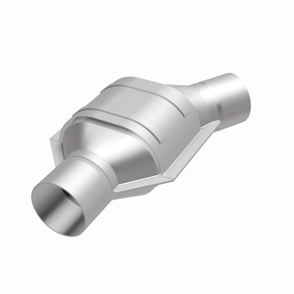 MagnaFlow universal catalytic converter 2.25 inch inlet/outlet stainless steel Federal EPA compliant OBDII 51175