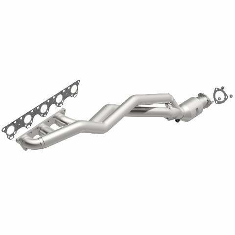 MagnaFlow direct-fit catalytic converter for 2007-2010 Audi 5.2L stainless steel CARB compliant OBDII 51183