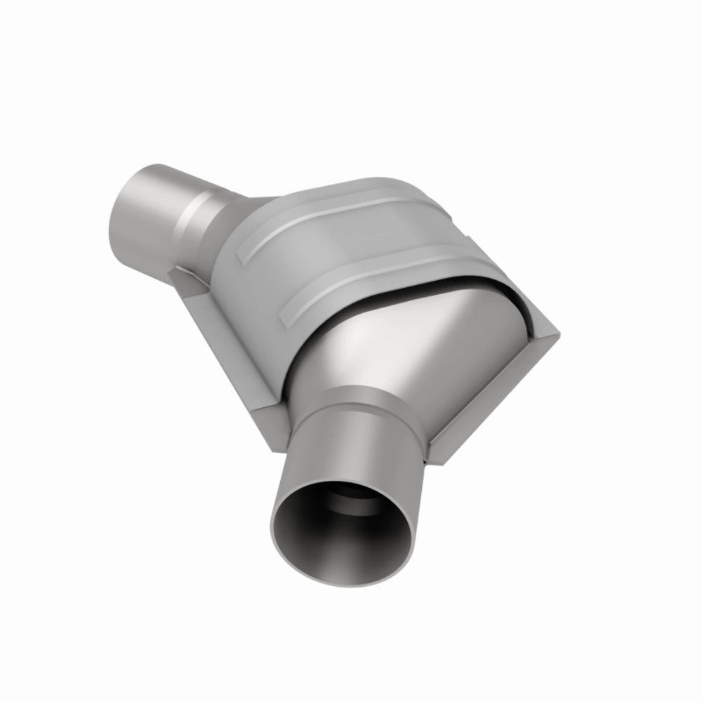 MagnaFlow universal catalytic converter 2 inch inlet/outlet stainless steel Federal EPA compliant OBDII 51184