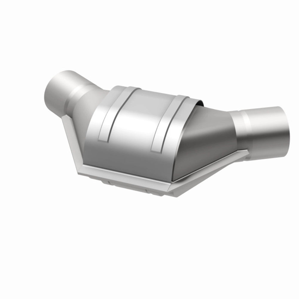 MagnaFlow universal catalytic converter 2 inch inlet/outlet stainless steel Federal EPA compliant OBDII 51184