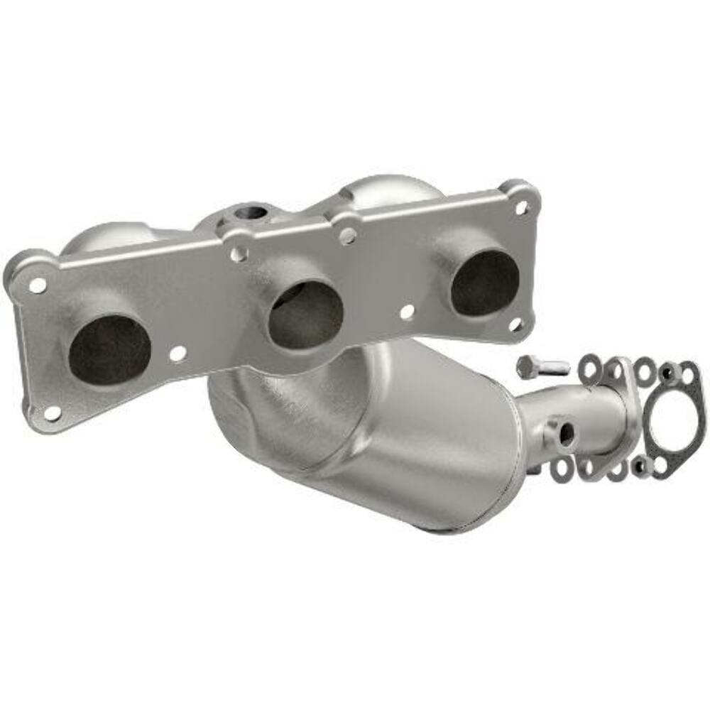 MagnaFlow direct-fit catalytic converter fits 2008-2011 BMW 528i, 2009-2010 BMW 528i xDrive, and more, this and 2009-2010 528i 3.0L Rear 3.0L stainless steel CARB compliant OBDII 5
