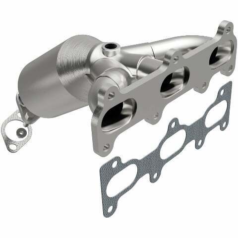 MagnaFlow direct-fit catalytic converter for 2005-2008 Kia 2.7L passenger side stainless steel CARB compliant OBDII 51244