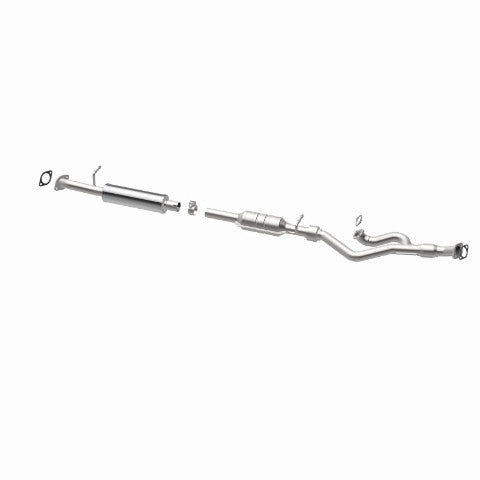 MagnaFlow direct-fit catalytic converter for 2005-2006 Hyundai Santa Fe 2.7L stainless steel CARB compliant OBDII 51275