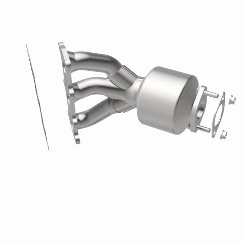 MagnaFlow direct-fit catalytic converter for 2005-2007 Kia 2.7L passenger side stainless steel CARB compliant OBDII 51316