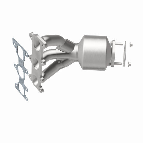 MagnaFlow direct-fit catalytic converter for 2005-2007 Kia 2.7L passenger side stainless steel CARB compliant OBDII 51316